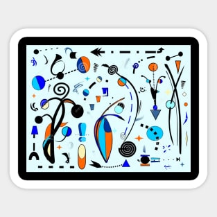 Joan Miro Sticker